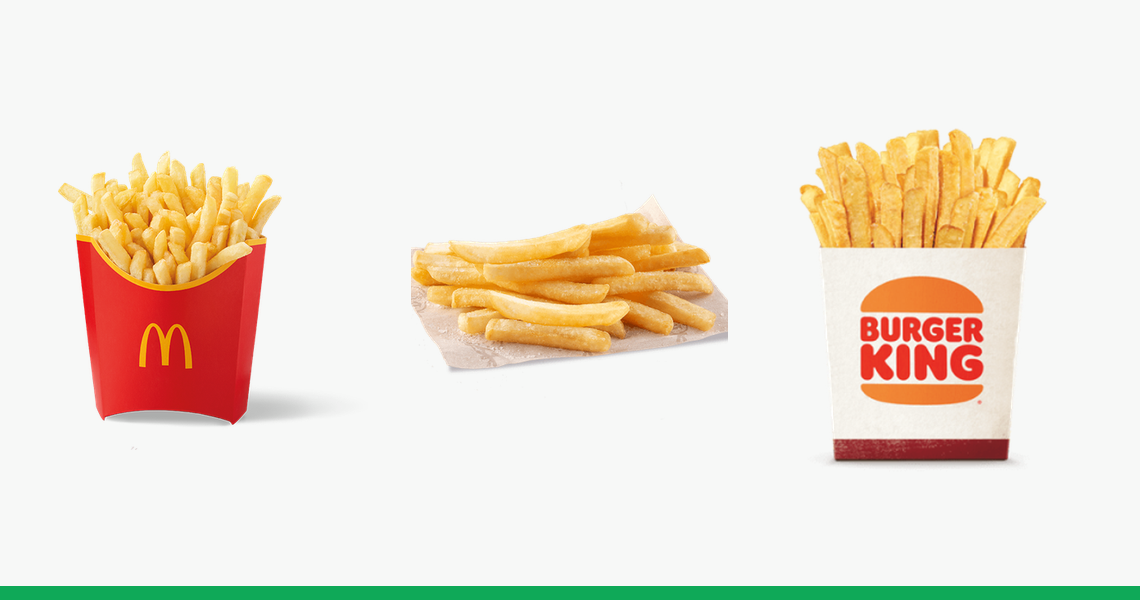 Ile kalorii mają frytki? McDonald's, KFC i Burger King w porównaniu