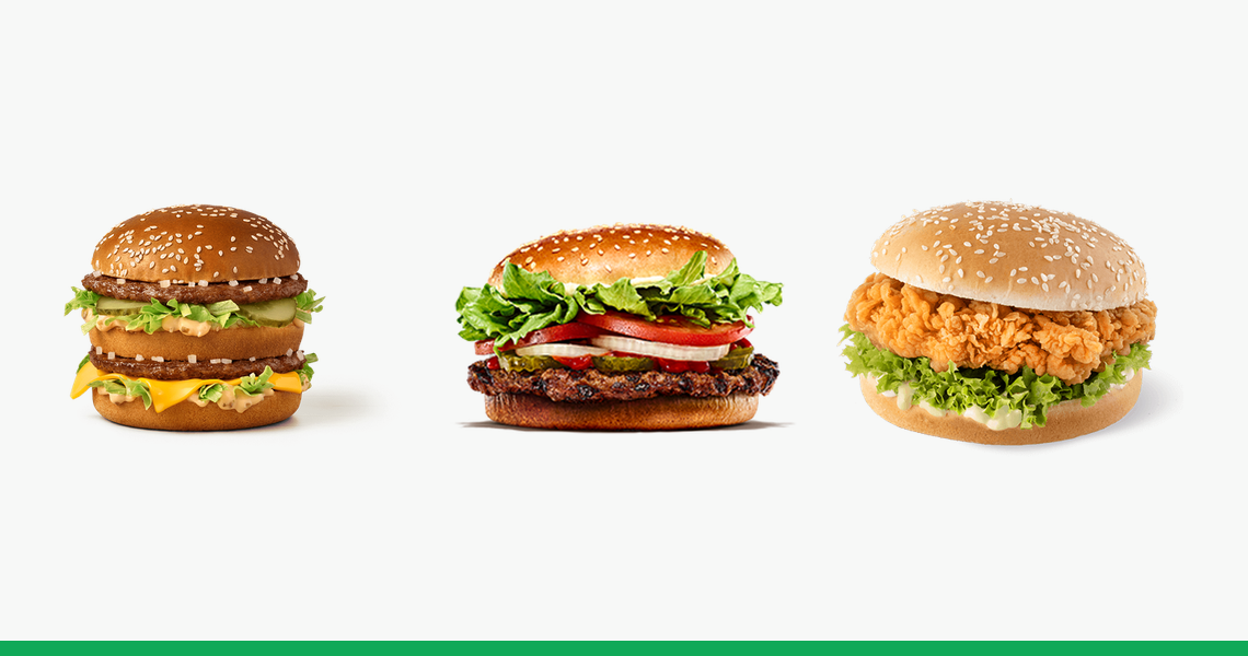 Najzdrowszy fast food w Polsce? Porównujemy sieci na liczbach