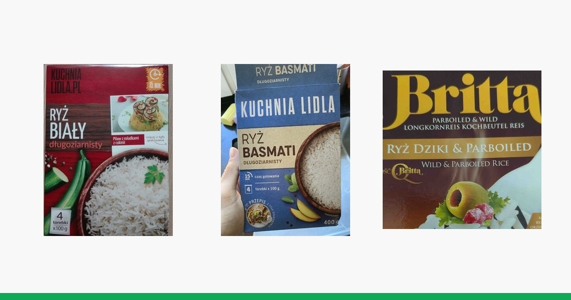 Ryż, ziemniaki, kasza czy makaron — węglowodany do obiadu w liczbach