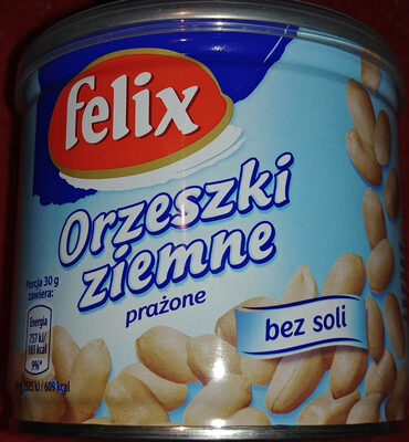 Orzeszki Ziemne Prażone Bez Soli
