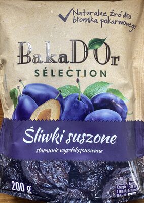 Śliwki Suszone - Bakador