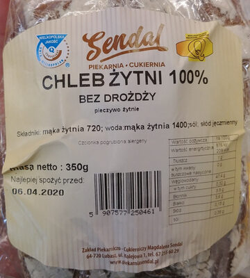 Chleb Żytni Bez Drożdży