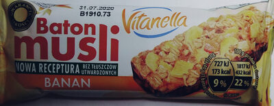 Baton Musli Banan Vitanella