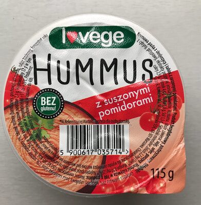 Hummus Z Suszonymi Pomidorami