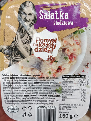 Sałatka Śledziowa - Lisner