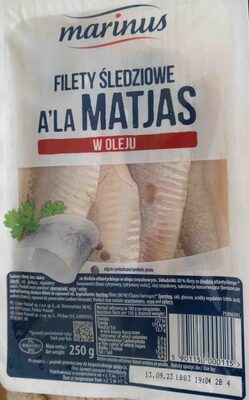 Filety Śledziowe A'La Matjas