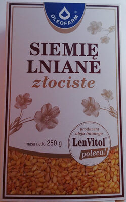 Siemię Lniane Złociste