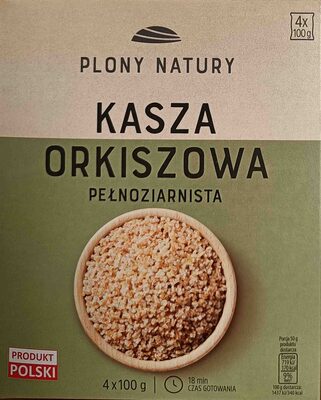Kasza Orkiszowa Plony Natury 