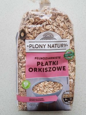 Płatki Orkiszowe Pełnoziarniste - Plony Natury