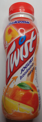 Jogurt brzoskwinia-mango Bakoma