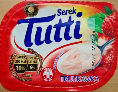 Serek Tutti - Truskawkowy Lactalis