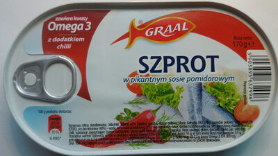 Szprot w pikantnym sosie pomidorowym. Graal