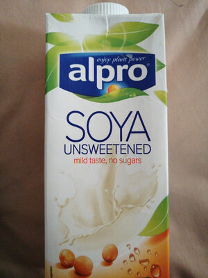 Alpro unsweetened soya