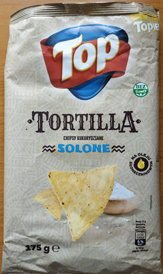 Tortilla Chipsy Kukurydziane Solone Top