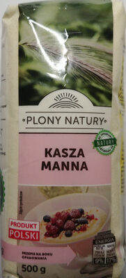 Kasza manna Plon natury