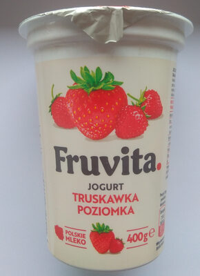 Jogurt Truskawka Poziomka Biedronka