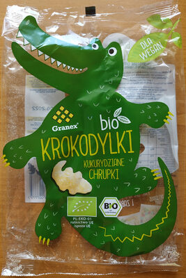 bio Krokodylki Kukurydziane Chrupki Granex