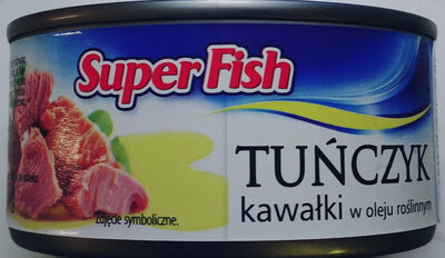 Tuńczyk kawałki w oleju roślinnym Super Fish