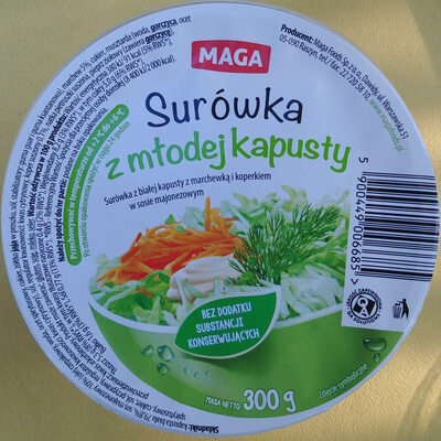 Surówka z młodej kapusty. Mega