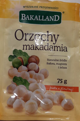 Orzechy makadamia łuskane Bakalland