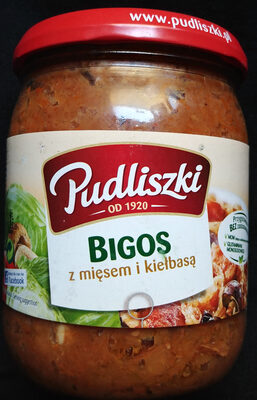 Bigos z mięsem i kiełbasą Pudliszki