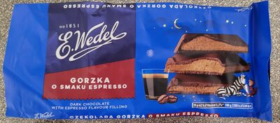 Czekolada Gorzka O Smaku Espresso E. Wedel