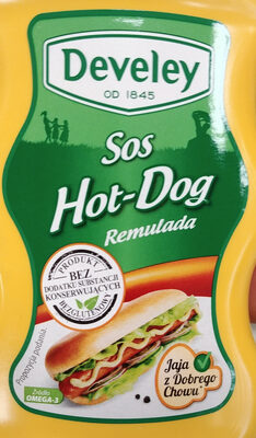 Sos hot-dog remulada Develey