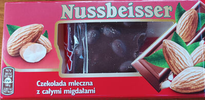 Czekolada mleczna z calymi migdalami Nussbeisser