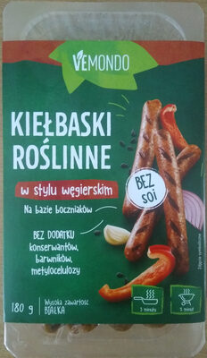 Kiełbaski roślinne w stylu węgierskim Vemondo