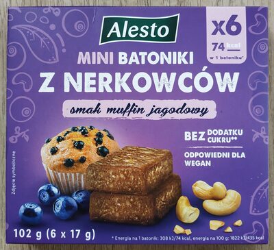 Mini batoniki z nerkowcow Lidl