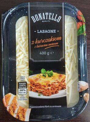 Lasagne z kurczakiem Donatello