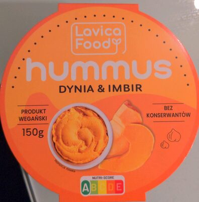 hummus dynia & imbir Lavica Food