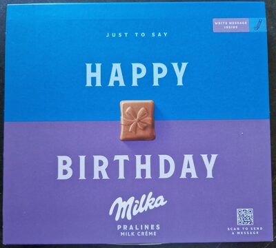 Praline milk creme Milka