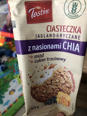 Ciasteczka jaglano-gryczane Tastino