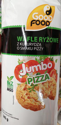 Wafle ryżowe z kukurydzą o smaku pizzy- Jumbo Pizza Good Food