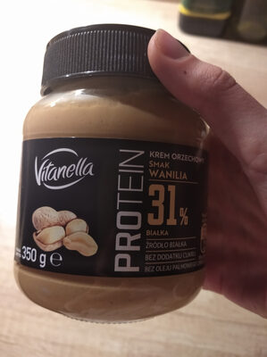 Krem orzechowy smak wanilia Vitanella