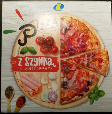 Pizza z szynką i pieczarkami Lewiatan