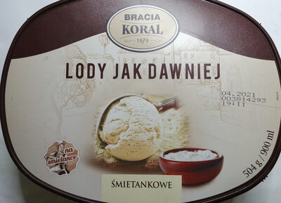 Lody Jak Dawniej Śmietankowe Bracia Koral