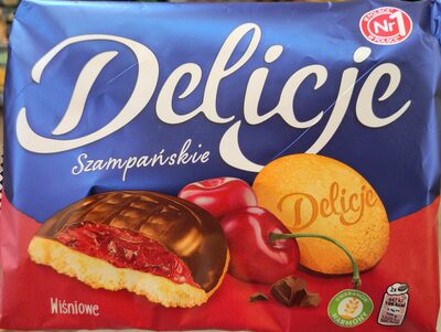 Delicje Szampanskie Wiśniowe