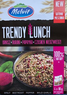 Trendy Lunch - Orkisz, Buraki, Papryka, Czosnek niedźwiedzi Melvit