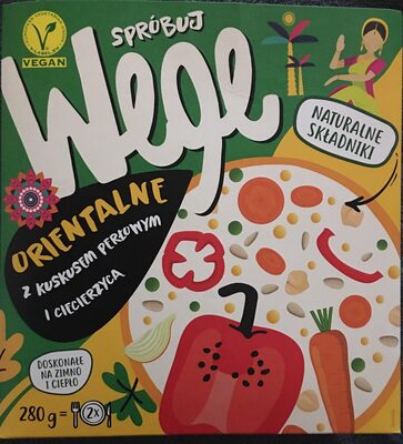 Spróbuj Wege orientalne z kuskusem perłowym i ciecierzycą Joyfood