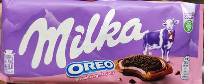 Milk orea strawberry flavour Milka