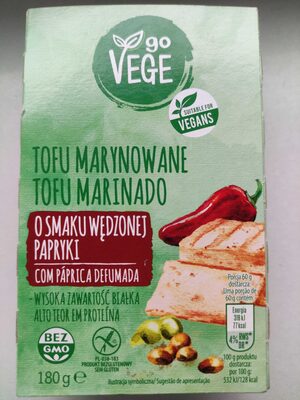 Tofu Marynowane o Smaku Wędzonej Papryki Go Vege