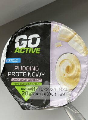 PUDDING PROTEINOWY biała Czekolada go active
