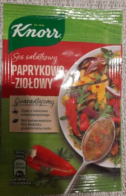 Sos sałatkowy paprykowo-ziołowy Knorr