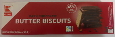 Butter Biscuits - Dark Chocolate Kaufland Classic