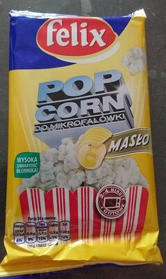 Popcorn do mikrofalówki o smaku masła Felix