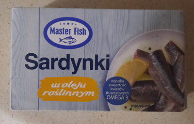 Sardynki w oleju roślinnym Master Fish