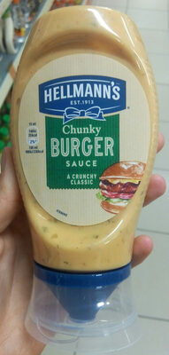 Chunky Burger Souce Hellmann's