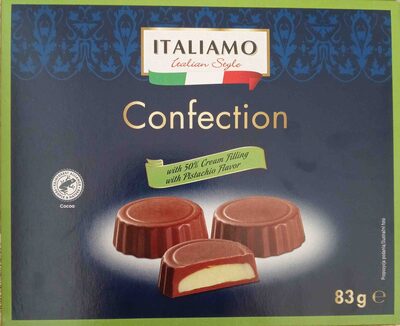 Pistaasin makuinen konvehti Italiamo